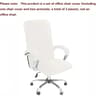 XL Stretch Velvet Office Chair Cover 8