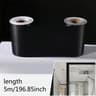 Metal Brushed Self Adhesive Skirting Trim 9