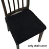 Leaf Jacquard Stretch Dining Chair Cover 7