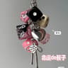Retro Dice Pendant Keychain 13