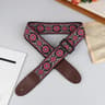 Embroidered Cotton Guitar Strap 7