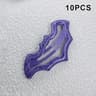 10 Piece Colorful Halloween Bat Hair Clips 12