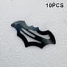 10 Piece Colorful Halloween Bat Hair Clips 8