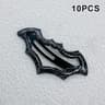 10 Piece Colorful Halloween Bat Hair Clips 9