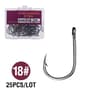 High Carbon Steel Circle Fishing Hooks 21