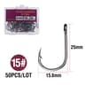 High Carbon Steel Circle Fishing Hooks 18