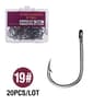 High Carbon Steel Circle Fishing Hooks 22