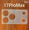 IPhone 17 Matte Camera Lens Protector 13