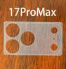IPhone 17 Matte Camera Lens Protector 12