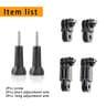 Universal Action Camera Helmet Adhesive Mount Kit 9