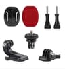 Curved Flat Adhesive Action Camera Helmet Mounts 7