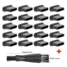 USB C Silicone Dust Plug And Cleaning Brush Kit 9