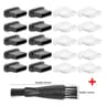 USB C Silicone Dust Plug And Cleaning Brush Kit 15