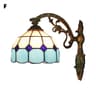 Vintage Tiffany Stained Glass Wall Sconce 11