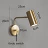 Modern Rotatable LED Bedside Reading Wall Light 6