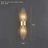 Modern Luxury Gold LED Wall Sconce 7