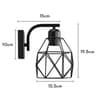 Vintage Wood Iron Industrial E27 Wall Sconce 8