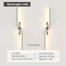 Modern Minimalist Black LED Wall Sconce 8