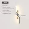 Modern Minimalist Black LED Wall Sconce 9