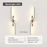Modern Minimalist Black LED Wall Sconce 7