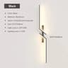 Modern Minimalist Black LED Wall Sconce 11