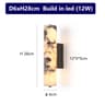Lunara Black Marble Wall Sconce 6