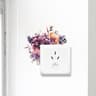 Floralyn Flower Light Switch Wall Decals 8
