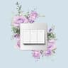Floralyn Flower Light Switch Wall Decals 17
