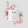 Floralyn Flower Light Switch Wall Decals 15