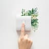 Floralyn Flower Light Switch Wall Decals 12