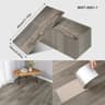 TimberNest Wood Grain Peel And Stick Floor Tiles 17