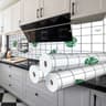 HeatShield Oil Proof Peel And Stick Kitchen Wallpaper 14