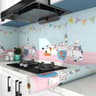 HeatShield Oil Proof Peel And Stick Kitchen Wallpaper 15