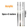 Steeluxe Stainless Steel Peel And Stick Decorative Trim 9