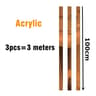 Steeluxe Stainless Steel Peel And Stick Decorative Trim 8