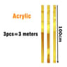Steeluxe Stainless Steel Peel And Stick Decorative Trim 7