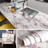 Pearlisse Pink Marble Peel And Stick Wallpaper 8