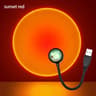 USB Sunset Projection Lamp Photography Atmosphere Light 8