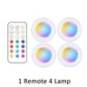 Wireless RGB Under Cabinet Puck Lights 9