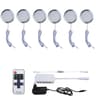 12V Remote Control LED Cabinet Puck Lights 9