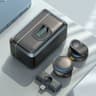 Wireless Magnetic Collar Microphone With Charging Case  Plug  Play 24G Mic For Video Recording  Str 6