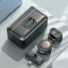 Wireless Magnetic Collar Microphone With Charging Case  Plug  Play 24G Mic For Video Recording  Str 7