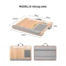 HomeEase SofaBed Laptop Desk With Embedded Mouse Pad  Antislip Double Groove Bar 8