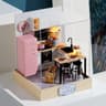 Enchanting DIY Flower House Miniature  Handmade 3D Puzzle Dollhouse Kit 21