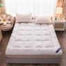 Queen Mattress Topper  Extra Thick 1000 GSM Bed Pad With Elastic Pocket For Body Pain Relief  Comfo