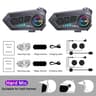 Motorcycle Bluetooth Intercom Headset  Waterproof Helmet Communication System With Music Sharing Fo 8