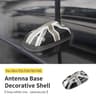 Carbon Fiber Style Antenna Decoration Cover For MINI Cooper S JCW F55 F56 F65 F66  Car Exterior Tri 5