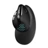 Delux M618XSD Seeker Ergonomic Vertical Mouse  Rechargeable 4000 DPI With OLED Display And Removabl