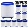 30PCS Faucet  Shower Water Filter Cartridges  Dual PP Cotton Replacement For Kitchen  Bath 6