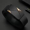 Stylish Mens PU Leather Automatic Buckle Belt 6